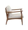Plank Armchair in Teak Finish and Winter Sand Plank Armchair in Teak Finish and Winter Sand