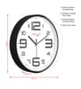 Plastic 12 Inch Wall Clock