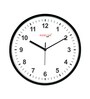 Plastic 12 Inch Wall Clock