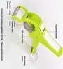 Plastic 2 in 1 Vegetable & Fruit Multi Cutter & Peeler (Green)