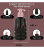 Black Plastic Liquid Soap Dispenser Handwash