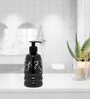 Black Plastic Liquid Soap Dispenser Handwash