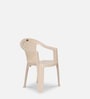 Prima Plastic Chair in Beige Colour ( Set of 2)