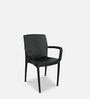 Plastic Chair in Black Colour