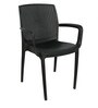 Plastic Chair in Black Colour