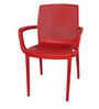 Plastic Chair in Red Colour