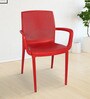 Plastic Chair in Red Colour