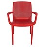 Plastic Chair in Red Colour