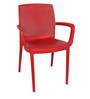 Plastic Chair in Red Colour