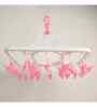 Plastic Cloth Drying Hanger with 25 Pegs Clips for Home Plastic Cloth Clips