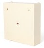 Plastic Double Door Bathroom Cabinet With Lower Shelf