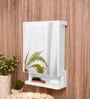 Plastic Elegant Full Mirror With Door Bathroom Cabinet