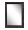Plastic Bathroom Mirror In Black (L: 16, W: 1, H: 22 Inches)