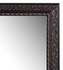Plastic Bathroom Mirror In Black (L: 16, W: 1, H: 22 Inches)