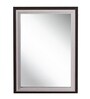 Plastic Bathroom Mirror In Brown (L: 15, W: 1, H: 21 Inches)