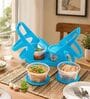 Assorted Plastic Lunch Box (Set Of 4)