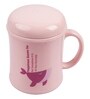 Jaxx 450ml Pink Coffee Mug with Lid