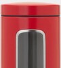 Window 1.4 Ltr Red Plastic Jar Container