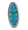 Plastic Green Round Wall Clock