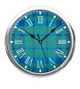 Plastic Green Round Wall Clock