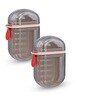 Plastic Transparent Waterproof Portable Soap Dish Box for Travel