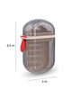 Plastic Transparent Waterproof Portable Soap Dish Box for Travel