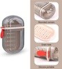 Plastic Transparent Waterproof Portable Soap Dish Box for Travel
