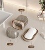 Plastic Transparent Waterproof Portable Soap Dish Box for Travel