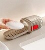 Plastic Transparent Waterproof Portable Soap Dish Box for Travel