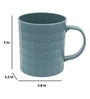 Basic Turquoise Plastic (Set of 2) Coffee Mug