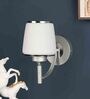 Plata Grey Metal Wall Light