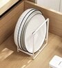 White Carbon Steel Plate Stand