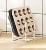 White Carbon Steel Plate Stand