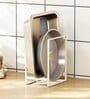 White Carbon Steel Plate Stand