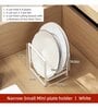 White Carbon Steel Plate Stand