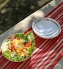 Cream Platina Serve Bowl