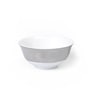 White Platina Small Serve Bowl