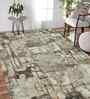 Platinum Modern Raw Handspun New Zealand Wool 3x5 Feet Handmade Rectangle Carpet