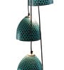 Mystic Plato Green Iron Cluster Hanging Light