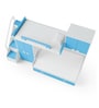 Play Bunk Bed in Blue & White Colour