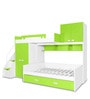 Play Bunk Bed in Green Colour