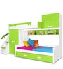 Play Bunk Bed in Green Colour