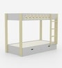 Play Date Single Size Bunk Bed in Construction Theme
