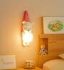 Playful Bear Wall Light with Soft Globe Glow