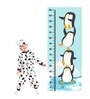 Playful Penguin in Multicolour Height Chart