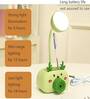 Playful Rechargable LED Desk Reading Lamp with Pen Holder & inbuilt Sharpner