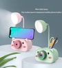 Playful Rechargable LED Desk Reading Lamp with Pen Holder & inbuilt Sharpner