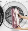 Plum Polyester 24X16 Inches Anti-Skid  Bath Mat