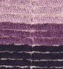 Plum Polyester 24X16 Inches Anti-Skid  Bath Mat