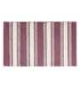 Plum Polyester 24X16 Inches Anti-Skid  Bath Mat